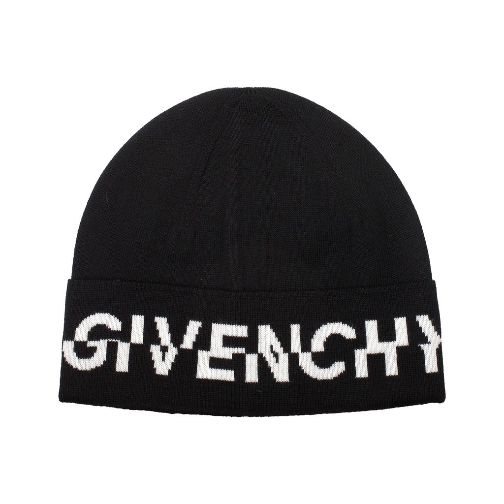 Givenchy Black Wool Beanie for Men