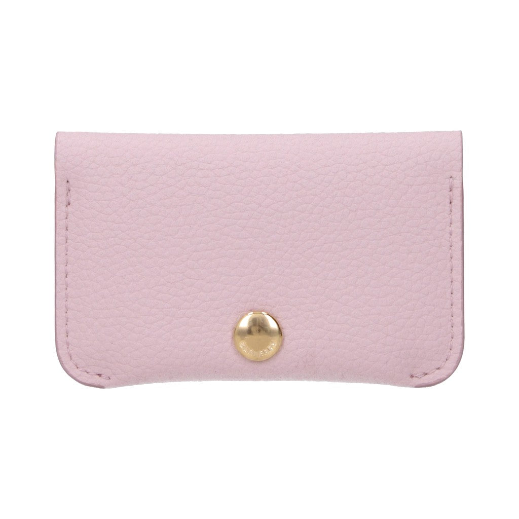 Burberry Pink Leather Cardholder for Women