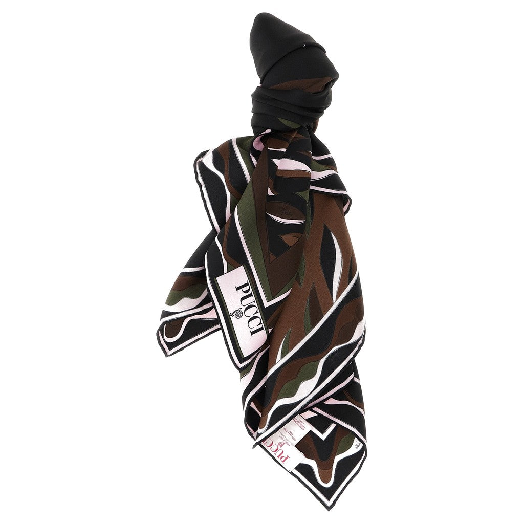 Emilio Pucci Multicolor Silk Scarf for Women
