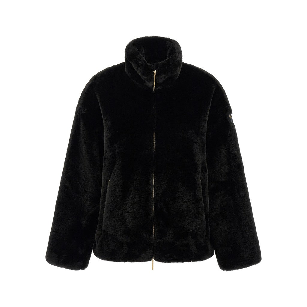 Tatras Black Polyester Full-Length Jacket for Women