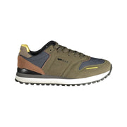 Gas Verde Polyurethane Men's Sneaker