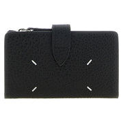 Maison Margiela Black Calfskin Cardholder for Unisex