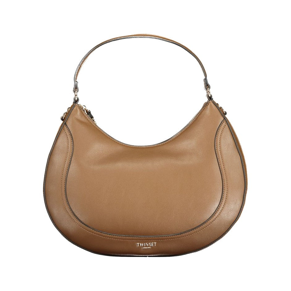 Twinset Brown Polyurethane Women's Bag