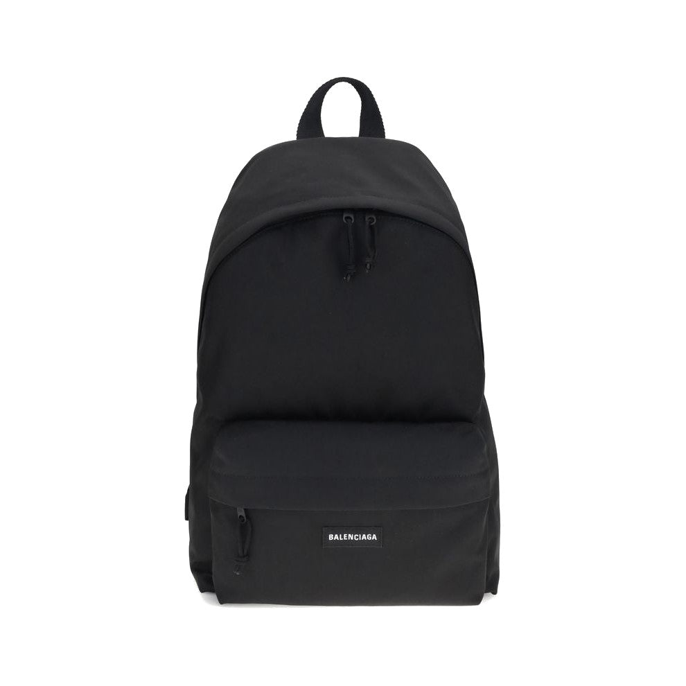 Balenciaga Black Polyamide Backpack for Men