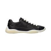 Prada Black Leather Sneakers for Women