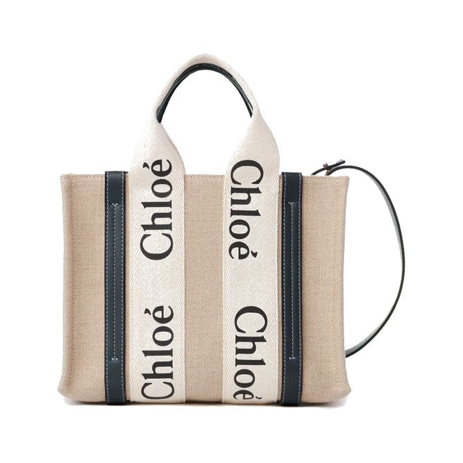 Chloé Beige Linen Tote Bag for Women