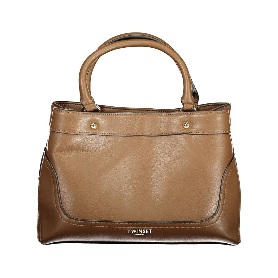 Twinset Brown Polyurethane Women's Bag