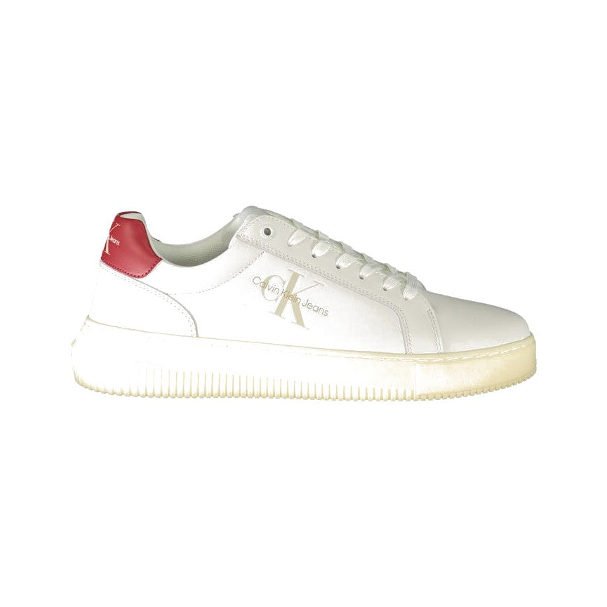 Calvin Klein Bianco Leather Men's Sneaker