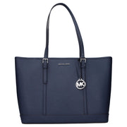 Michael Kors Blue Leather Shoulder Bag for Women