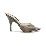 Gianvito Rossi Black Polyurethane Sandals for Women