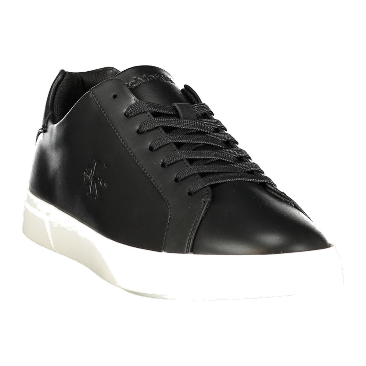 Calvin Klein Black Polyurethane Men Sneaker