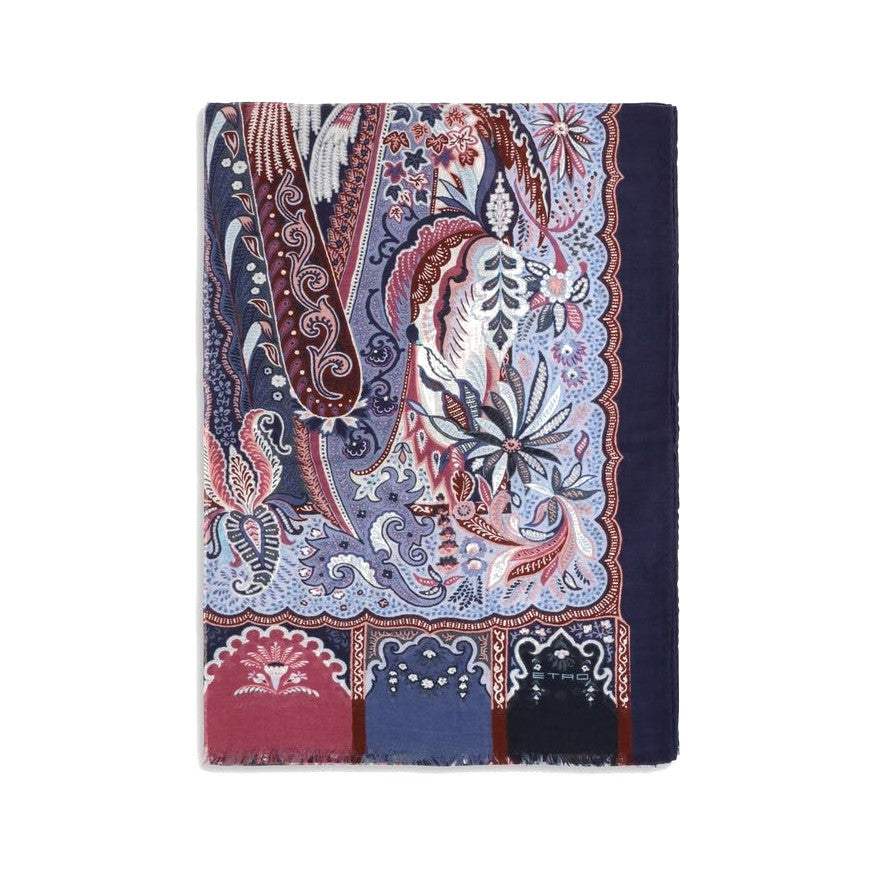 Etro Multicolor Modal Scarf for Men