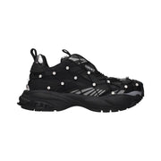 Versace Black Fabric Sneakers for Men