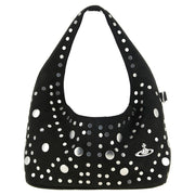 Vivienne Westwood Black Cowhide Shoulder Bag for Women
