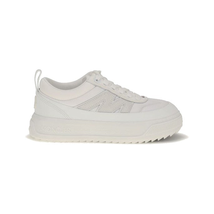 Moncler White Polyamide Athletic Sneakers for Women