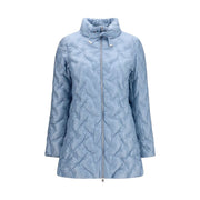 Herno Blue Polyester Full-Length Jacket for Women