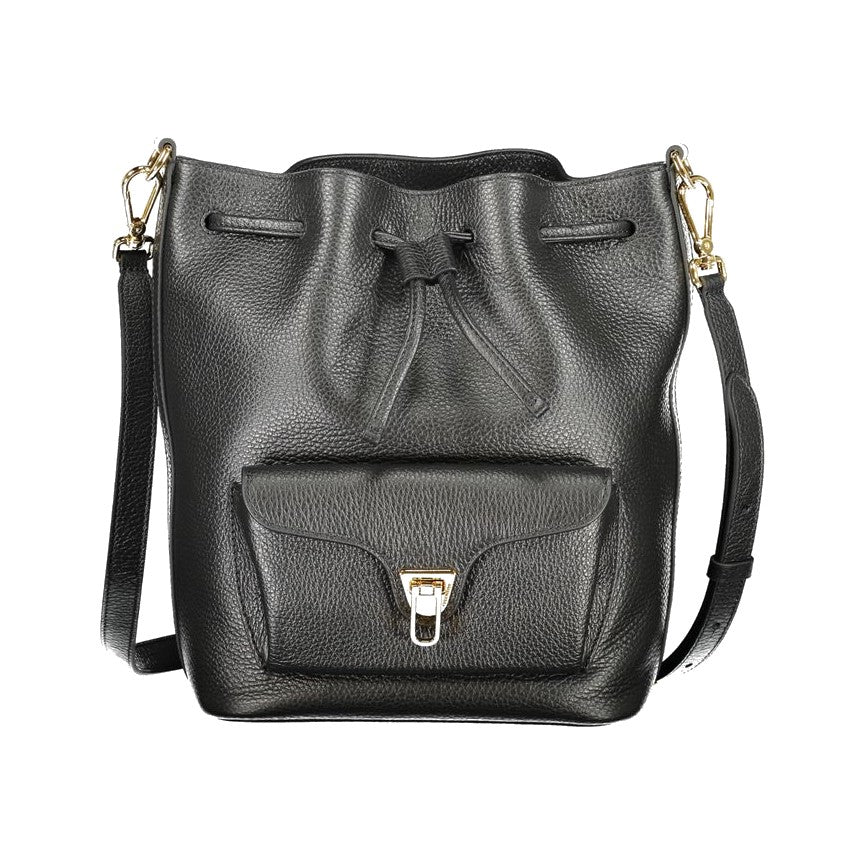 Coccinelle Black Leather Women Handbag