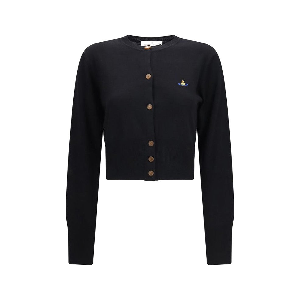 Vivienne Westwood Black Silk Cardigan for Women