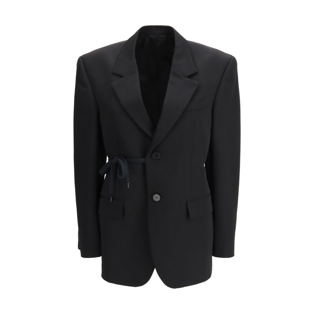 Balenciaga Black Wool Jacket for Women