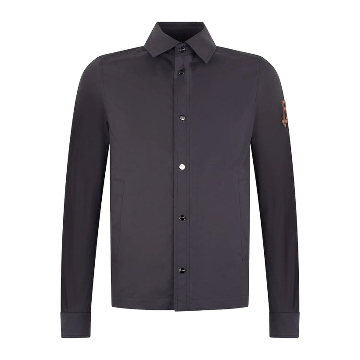 Herno Blue Cotton Shell Jacket for Men