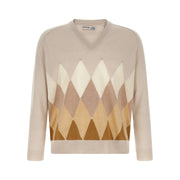 Ballantyne Beige Cashmere Cardigan for Women