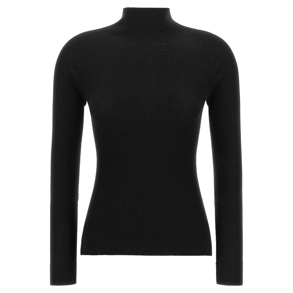Peserico Blue Virgin Wool Cardigan for Women