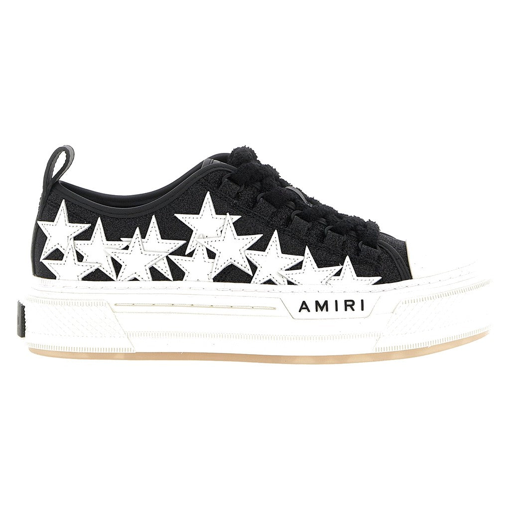 Amiri Bicolor Calfskin Low Top Sneakers for Women