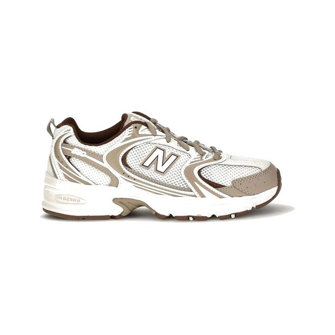 New Balance Silver Fabric Athletic Sneakers for Women
