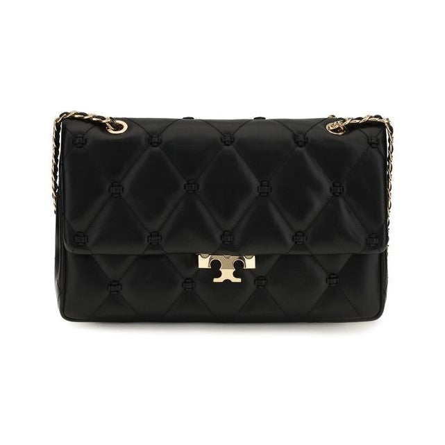Tory Burch Black Lamb Ovis Aries Shoulder Bag for Women