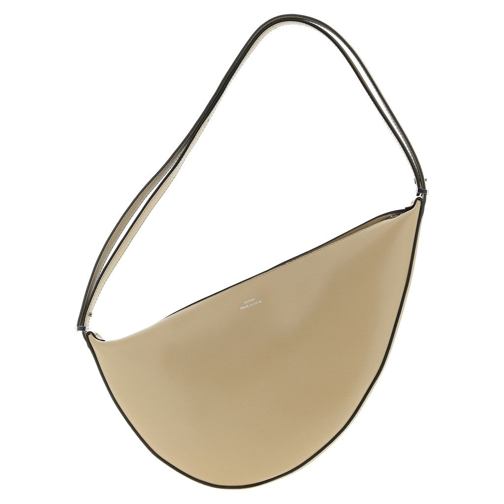 TOTEME Beige Leather Shoulder Bag for Women