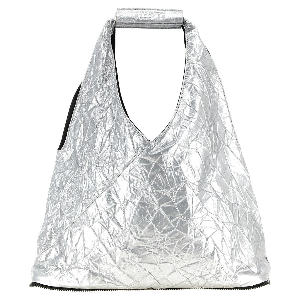 MM6 Maison Margiela Silver Polyethylene Tote Bag for Men
