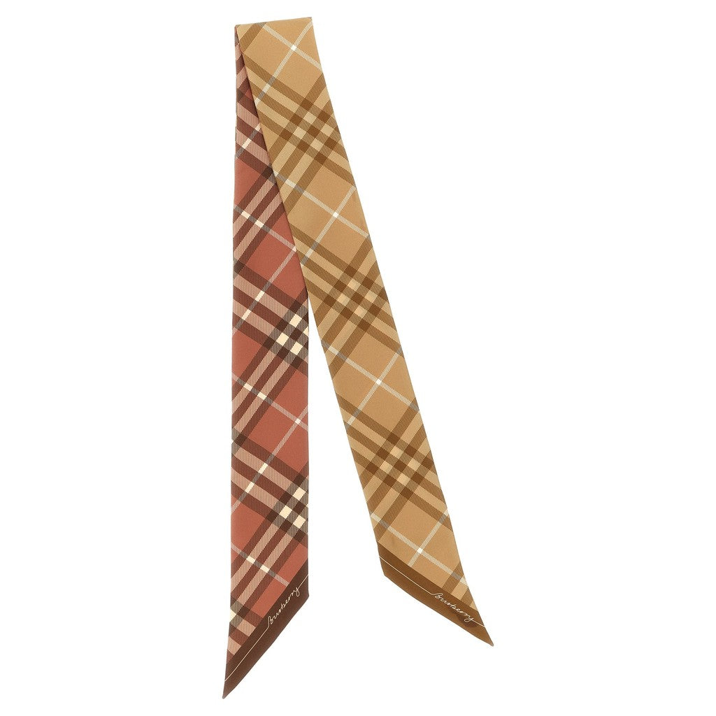 Burberry Multicolor Satin Foulard for Women