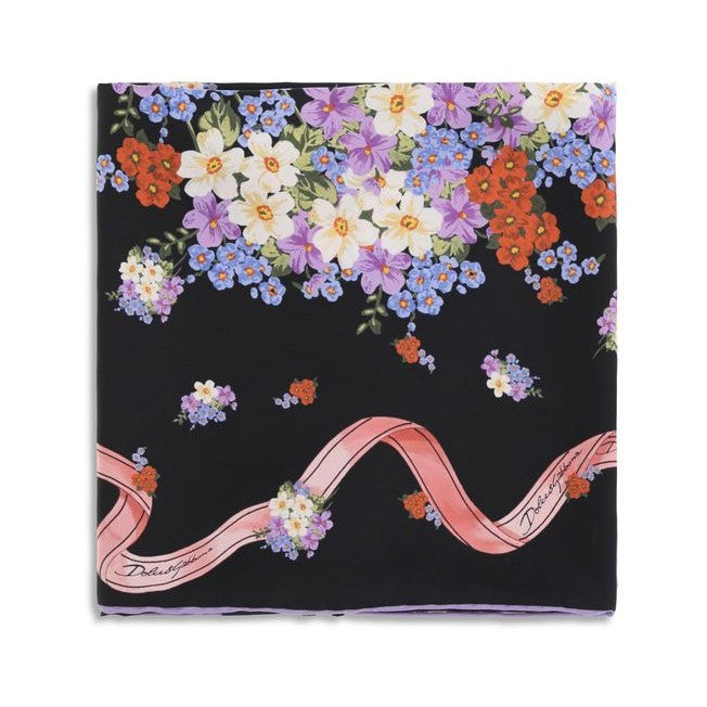 Dolce & Gabbana Multicolor Silk Scarf for Women