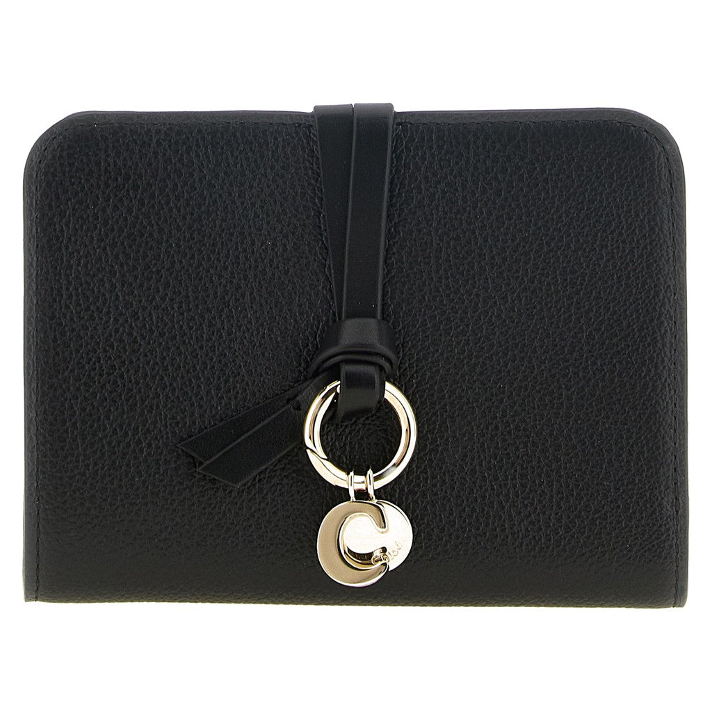 Chloé Black Calfskin Cardholder for Women