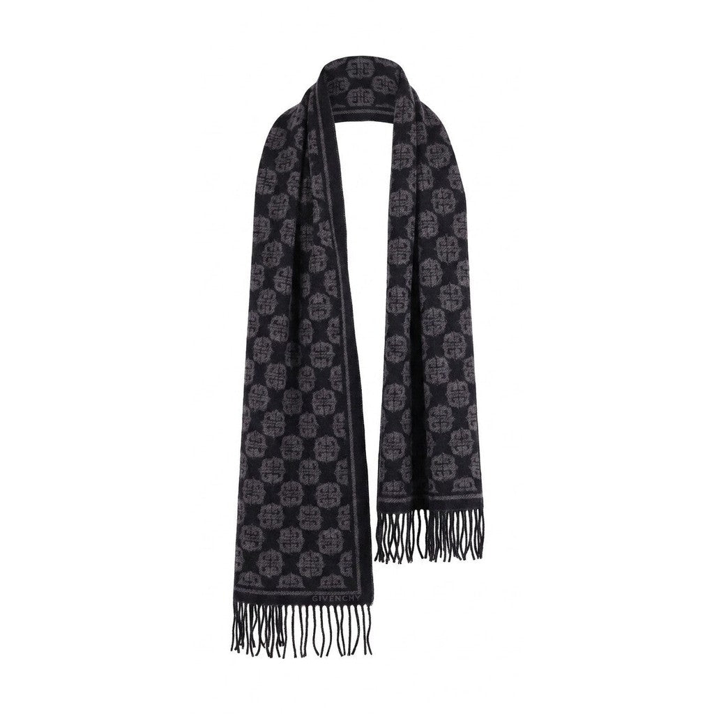 Givenchy Black Wool Scarf for Women