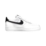 Nike Black And White Leather Low Top Sneakers for Women