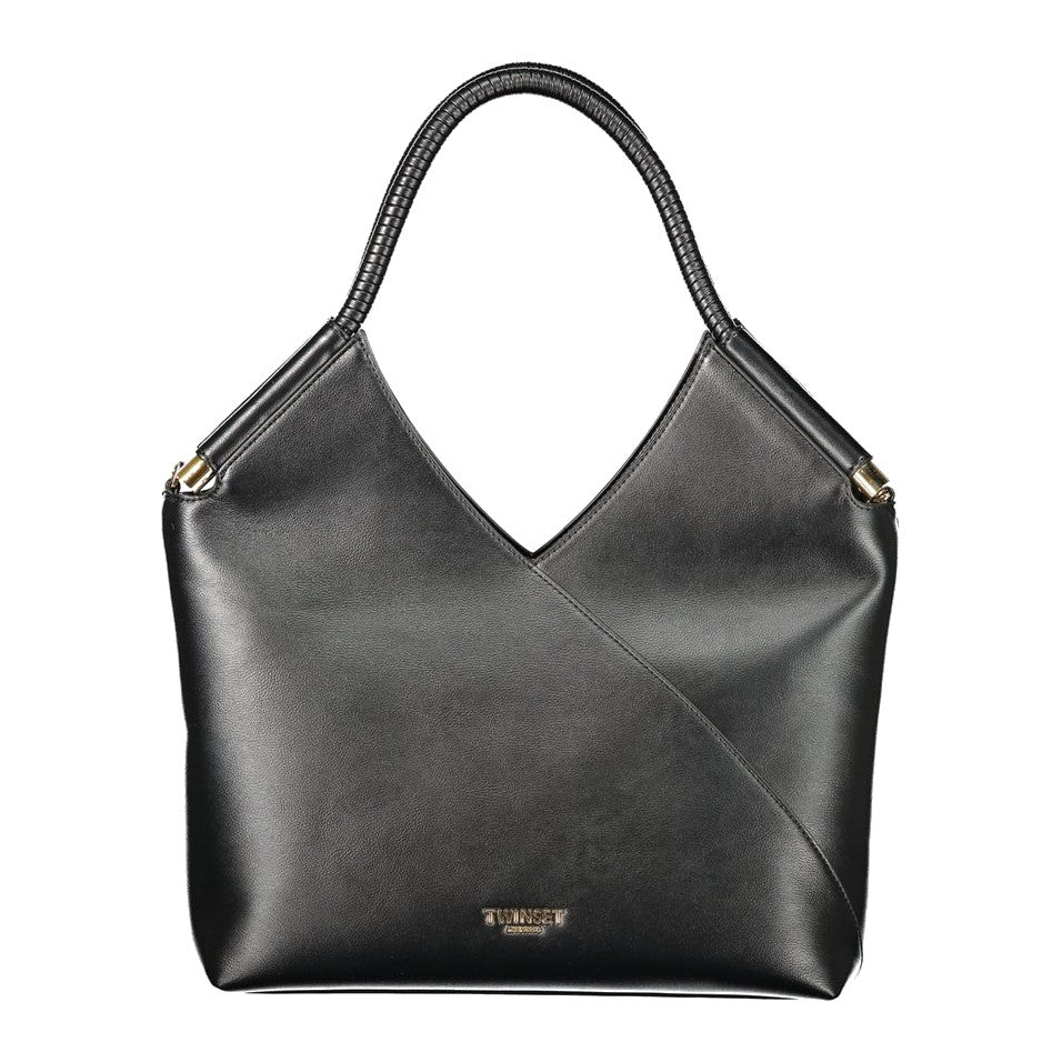 Twinset Black Polyurethane Women's Bag
