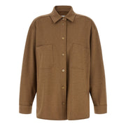 Max Mara Brown Triacetate Shell Jacket for Women