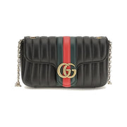 Gucci Black Calf Leather Bos Taurus Shoulder Bag for Women