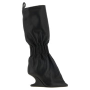 Rick Owens Black Calfskin Over The Knee for Women
