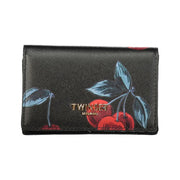 Twinset Nero Poliuretano Donna Portafoglio for Women