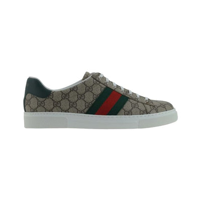 Gucci Beige Polyethylene Low Top Sneakers for Men