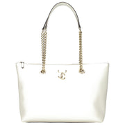 Jimmy Choo White Leather Shoulder Bag for Women