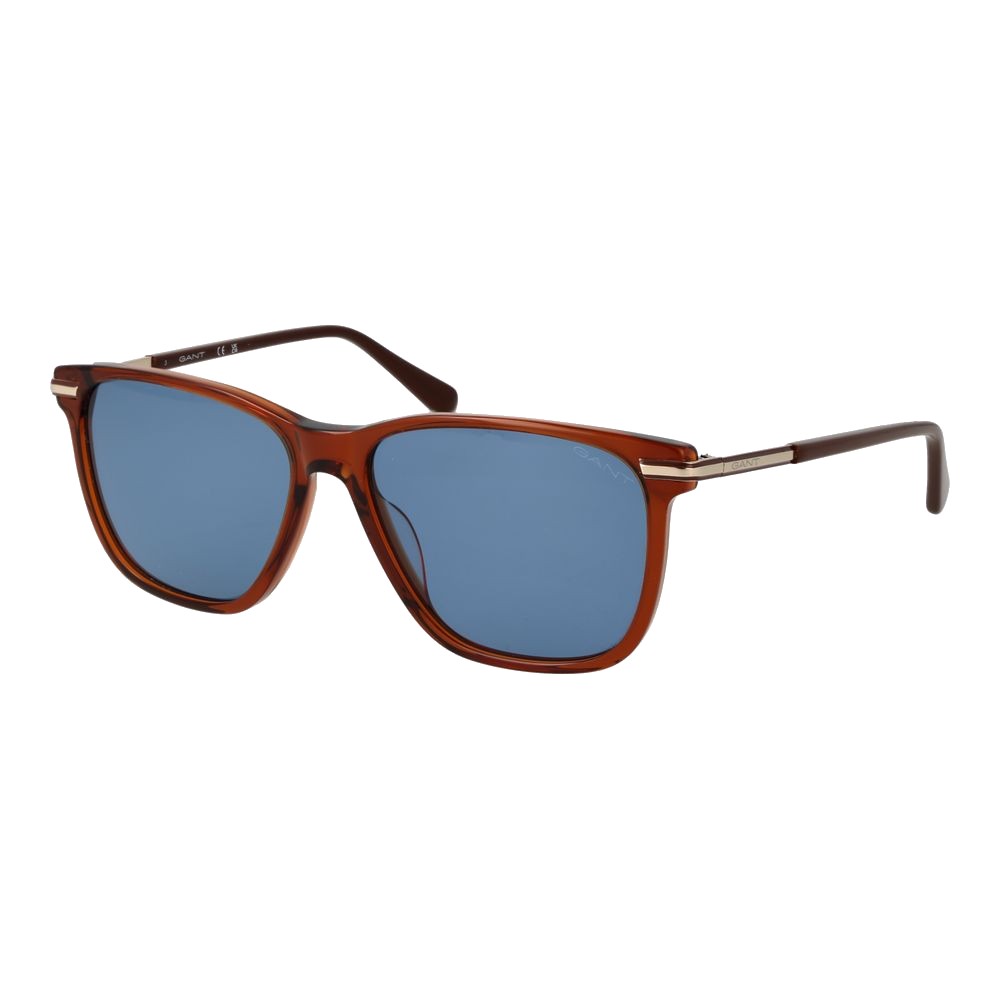 Gant Men's Square Sunglasses – Brown Acetate