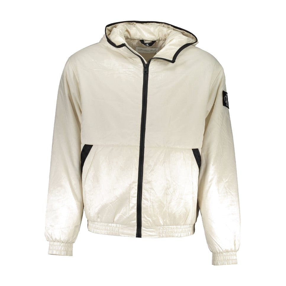 Calvin Klein Beige Recycled Polyester Men's Jacket