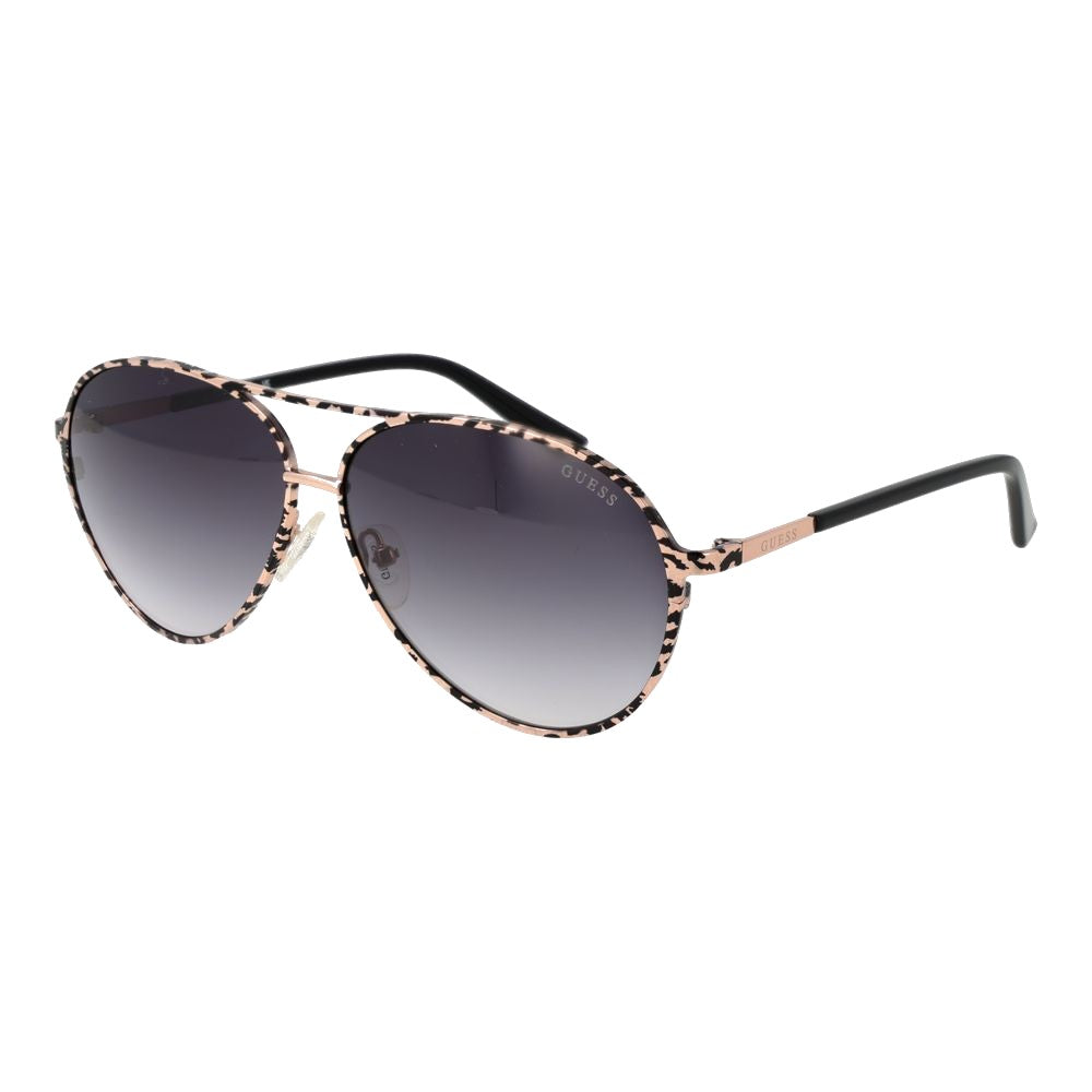 Guess Women's Aviator Sunglasses – Black Metal