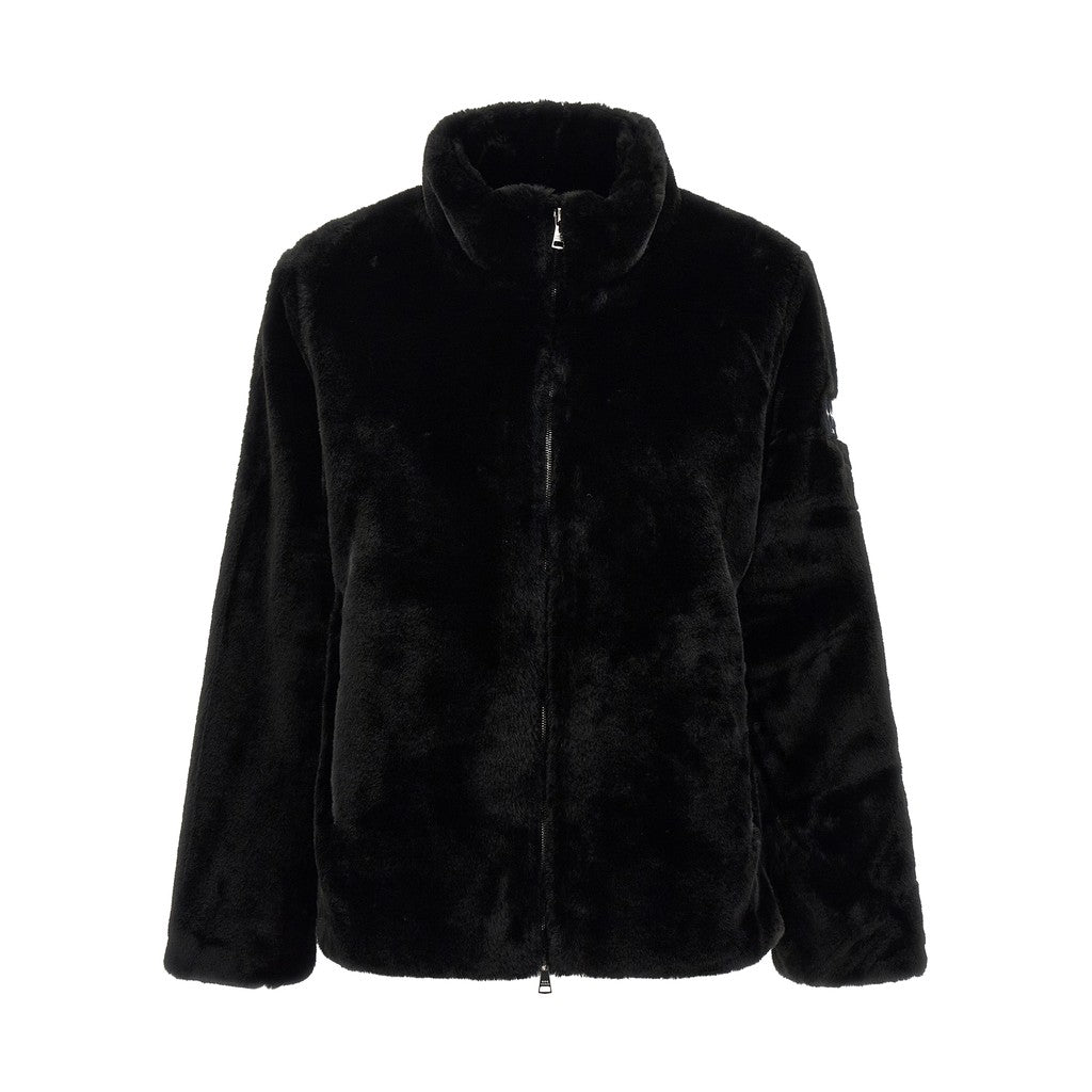 Tatras Black Polyester Full-Length Jacket for Men