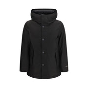 Woolrich Black Goose Down Parka for Men
