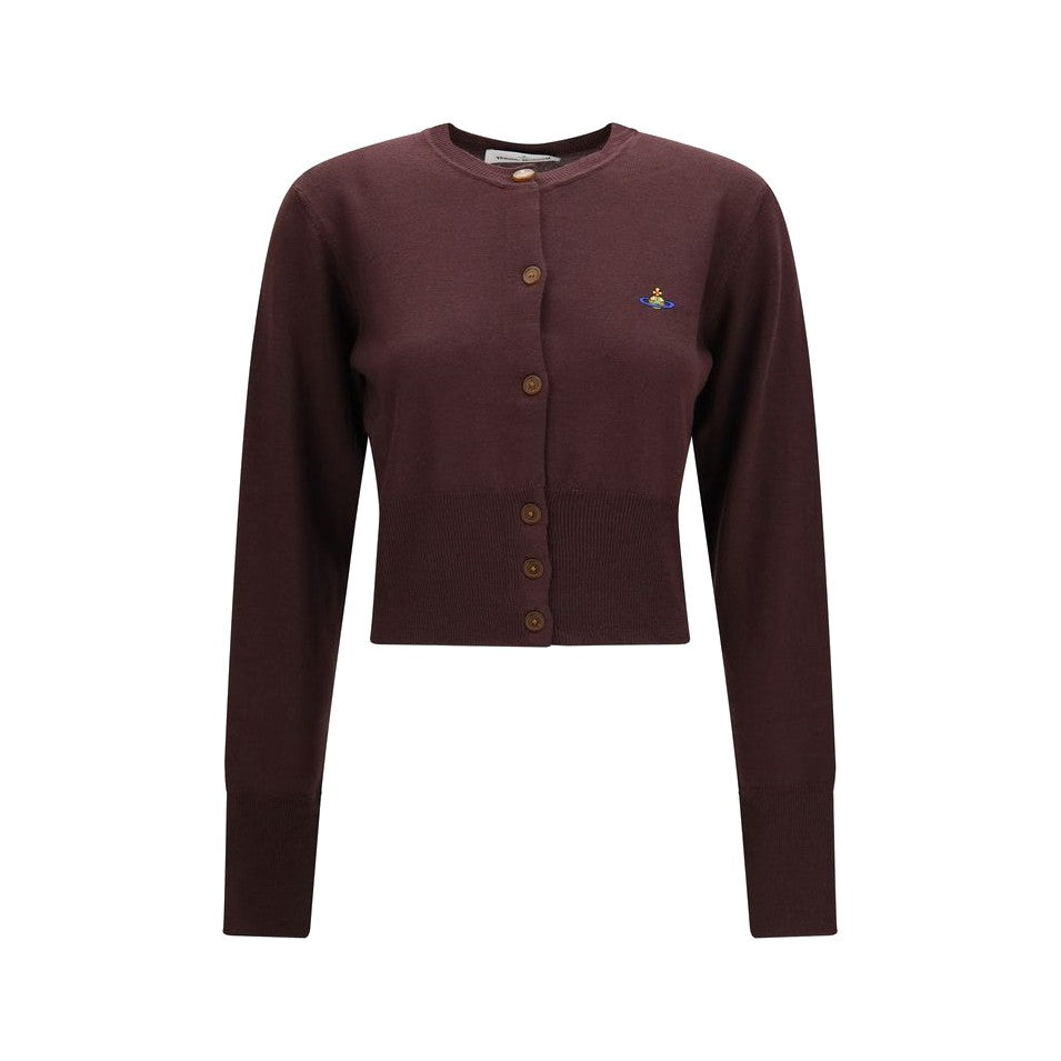 Vivienne Westwood Purple Silk Cardigan for Women