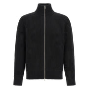 MM6 Maison Margiela Black Wool Full-Length Jacket for Men